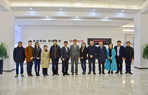 中国生物技术发展中心董志峰一行调研AG8旗舰厅生物